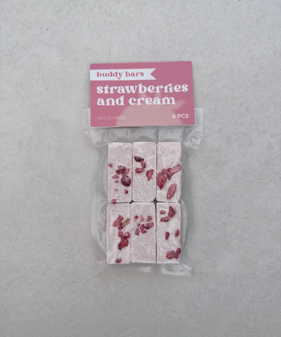 Beast Buddy Strawberries and Cream Buddy Bars